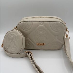 Valentino Cream Crossbody Bag and Wallet NWT - Vegan Leather